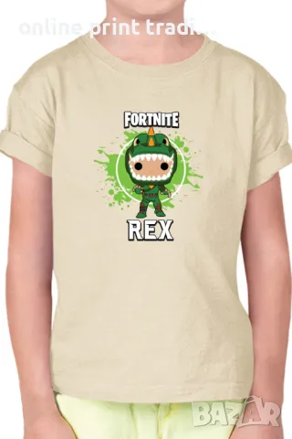 Детска тениска Фортнайт Fortnite Rex, снимка 16 - Детски тениски и потници - 48524320