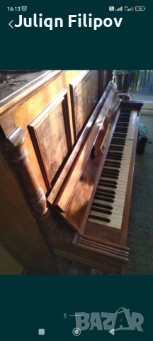 Старинно немско пиано, снимка 3 - Пиана - 38286556
