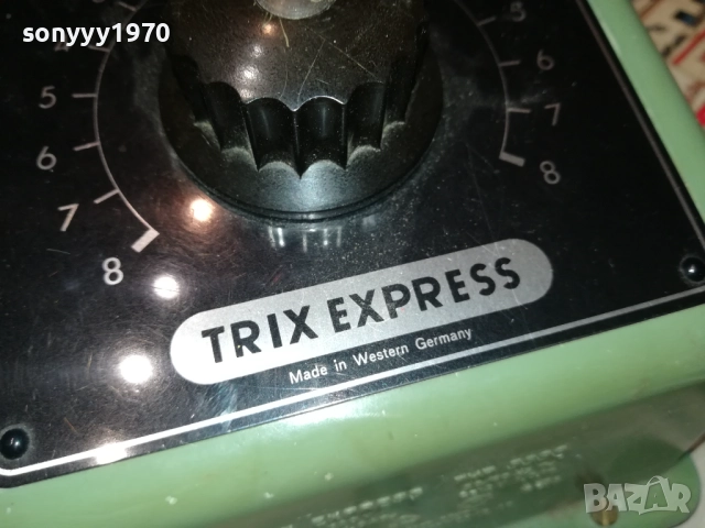 TRIX EXPRESS TYP 5599-MADE IN WESTERN GERMANY-ВНОС SWISS 0709251923LCHERY, снимка 4 - Друга електроника - 51635430