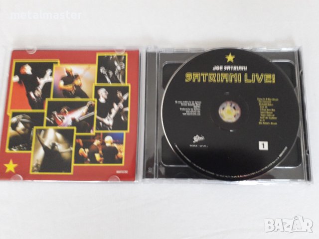 Joe Satriani - Live (2006), снимка 3 - CD дискове - 44084960