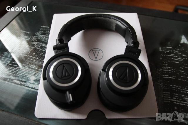 Слушалки  audio-technica ATH-M50x, снимка 5 - Слушалки и портативни колонки - 53301777