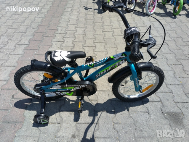 PASSATI Велосипед 16" SAMURAI син, снимка 3 - Велосипеди - 53558848