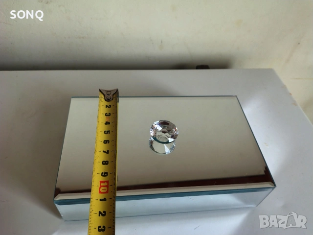 Прекрасна Огледална Кутия За Бижута, снимка 9 - Антикварни и старинни предмети - 53021054