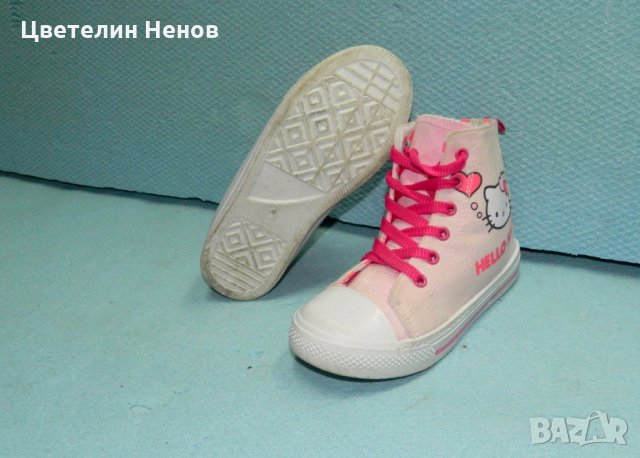 платнени кецове  HELLO KITTY  номер 31, снимка 4 - Детски маратонки - 28617207