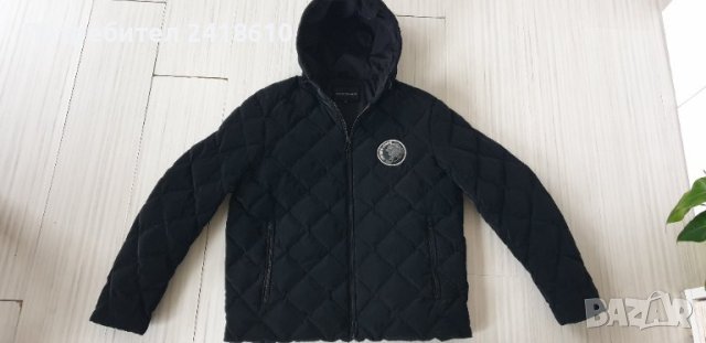 Emporio Armani Mens Down Jacket Size 50/L  ОРИГИНАЛ! Мъжко Зимно пухено Яке!, снимка 9 - Якета - 43251165