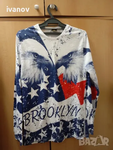 Мъжка блуза хл USA Brooklyn 