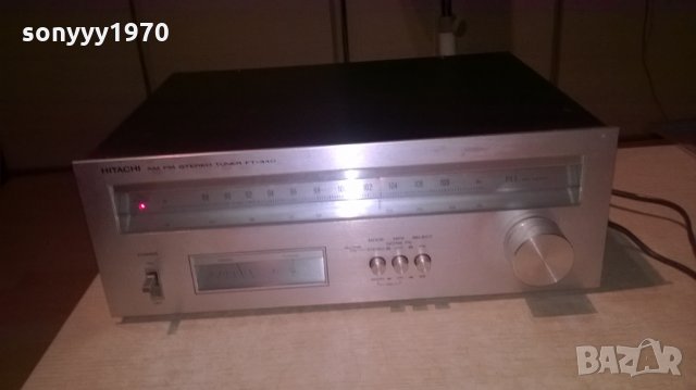поръчан!!!hitachi ft-340 stereo tuner-made in japan-внос швеицария, снимка 7 - Ресийвъри, усилватели, смесителни пултове - 26260165