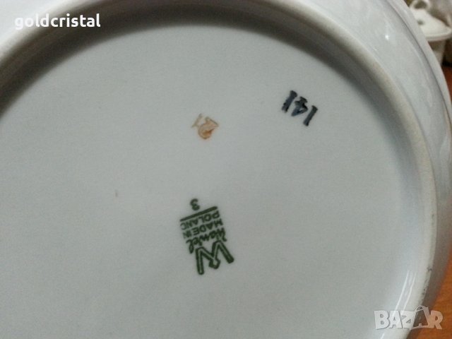 Полски порцелан купа и супник, снимка 10 - Антикварни и старинни предмети - 43355700