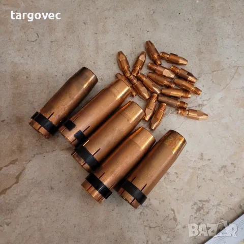 газови контактни дюзи за заваръчни машини