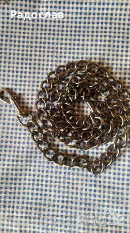 стоманен синджир с карабинери 