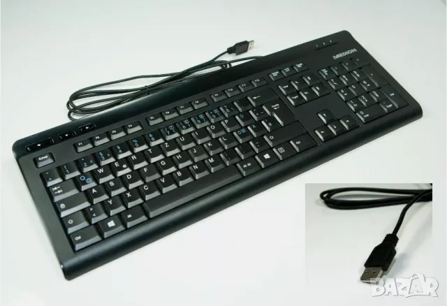 Клавиатура Medion KU-0837 кабелна USB (QWERTY), снимка 2 - Други - 49307166