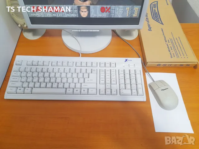 ⭐Продавам уникален ретро геймърски компютър Pentium MMX с WINDOWS 95 и 35 Класически Игри!⭐, снимка 7 - Антикварни и старинни предмети - 49087120