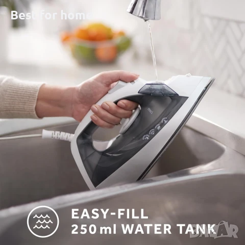 Парна ютия Sunbeam , 1200 вата, незалепваща , хоризонтален или вертикален режим, снимка 7 - Ютии - 50783903