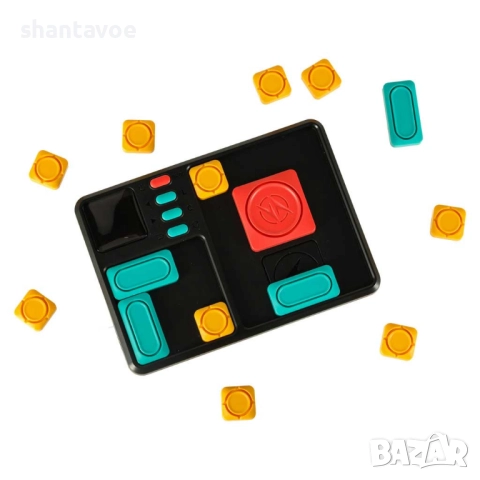 Електронна игра пъзел с магнитни блокове и 500 нива Super Maze Game, снимка 5 - Образователни игри - 52918632