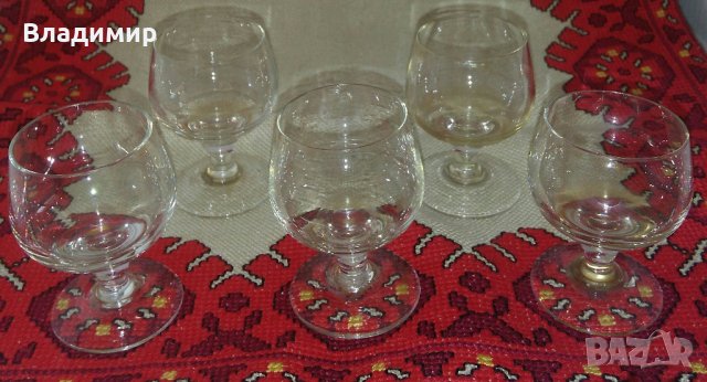 Мини стъклени чашки за алкохол