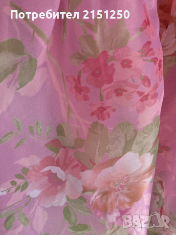 Дамска рокля от органза марка Nasty Gal, снимка 5 - Рокли - 44910695