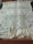 Покривка за маса голяма ръчно плетена, снимка 2