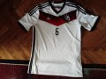 Германия тениска маркова на Адидас №6 Сами Кедира размер С, снимка 1 - Футбол - 28303217