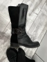 Черни ботуши от естествена кожа, снимка 6
