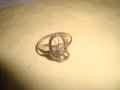 СТАР СРЕБЪРЕН ФИЛИГРАНЕН ПРЪСТЕН РЪЧНА ИЗРАБОТКА 22322, снимка 6