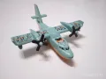 Метално самолетче Matchbox 2009 Mattel SB-87 Model Plane Blaze Buster Forest Ranger, снимка 3