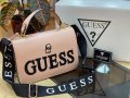 Дамска луксозна чанта Guess розова, снимка 1 - Чанти - 32391543