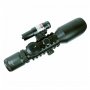 Бързомерец оптически прицел оптика оръжие мерник червен лазер бързомер еърсофт въздушна ловна пушка, снимка 3
