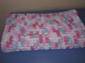  Детско одеяло,нежно розово , снимка 1