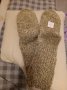 Ръчно плетени мъжки чорапи от вълна размер 45, снимка 1 - Мъжки чорапи - 43354471