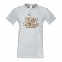 Мъжка тениска Coffee,Кафе,Чаша кафе,Изненада,Подарък,Празник , снимка 12