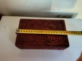 Красива Стара Дървена Кутия За Бижута,Дранкулки, снимка 7