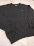 Винтидж вълнен пуловер Chemise Lacoste с Алпака Made in France | MSRP €250+ | Размер L/XL, снимка 6