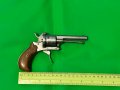 Стар щифтов револвер Лефуше 7 мм, снимка 1 - Антикварни и старинни предмети - 44057695