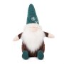 Плюшена играчка Гном – кафяв със зелена шапка, 31 см 011285