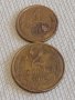 Две монети 1 копейка 1989г. / 2 копейки 1984г. СССР стари редки за КОЛЕКЦИОНЕРИ 38990, снимка 1