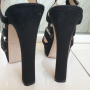 Zara дамски високи сандали номер 37, снимка 8