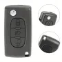 Кутийка  за ключ с 3 бутона за Peugeot 207 307 308 407 607 Expert Partner Berlingo Citroen C2 C3 C4, снимка 1