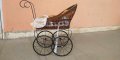 Ретро бебешка количка за кукли - голяма, снимка 2