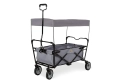 Сгъваема ръчна количка за къмпинг, плаж, риболов Pinolino Paco  сива, снимка 1