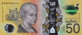 ❤️ ⭐ Австралия 2023 50 долара полимер UNC нова ⭐ ❤️, снимка 3