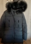 Ново дамско зимно яке с пух, снимка 1