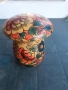 Руска дървена играчка гъба рисувана Матрьошка, снимка 3
