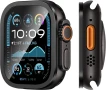 5D Стъклен Протектор за Дисплей за Apple Watch Ultra 2 | Ultra 1 - Черен, снимка 3