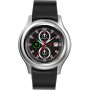 Часовник smartwatch Amoled MyKronoz ZeRound 3 Full , Водоустойчивост IP67, Optical HR, Silver/Black, снимка 3