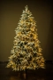 Коледна елха с вградени лампички по връхчетата, снимка 4