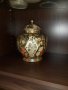 Satsuma Сатцума стара голяма ваза буркан порцелан печат, снимка 6