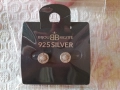 сребърни обеци , снимка 6