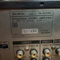 Усилвател Sony TA AX520, снимка 6 - Ресийвъри, усилватели, смесителни пултове - 44016265