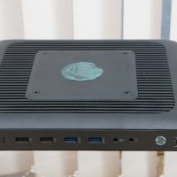 Мини компютър HP T620 Thin Client, AMD GX-415GA, 4GB RAM, 16GB SSD, снимка 1 - Работни компютри - 38805686