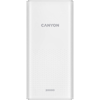 Преносима Батерия CANYON CNE-CPB2001W Power Bank 20000 mAh Micro-USB и Type-C, снимка 1 - Външни батерии - 36506531